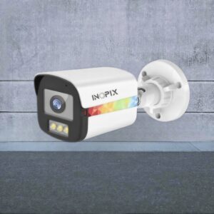 INOPIX 5 MP HUMAN DETECT & DUAL-LED IP BULLET CAMERA (AKIO SERIES)