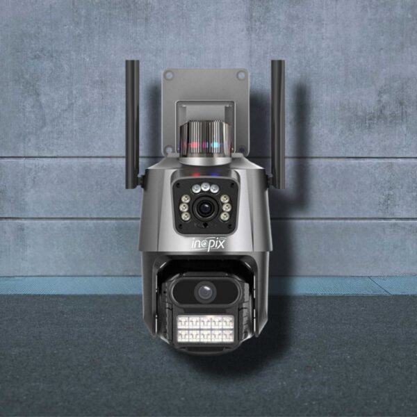 INOPIX DUAL LENS WIFI OUTDOOR PTZ CAMERA IP66 RATING